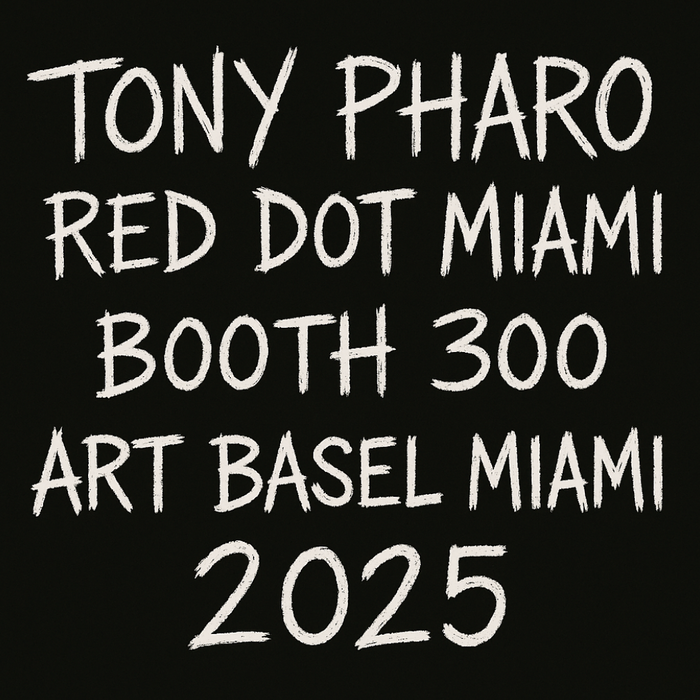 2025 Spotlight Solo Exhibition: Tony Pharo