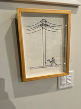 Load image into Gallery viewer, David Shrigley &#39;Untitled (All communication must cease)&#39; (Original)