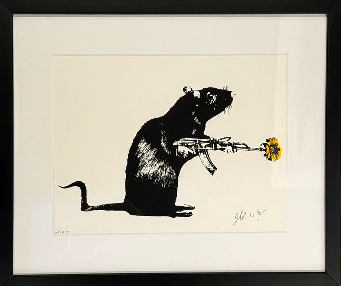 Blek Le Rat 'The Warrior' (Special Edition - Yellow)