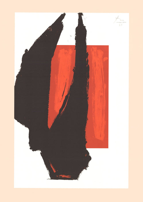 Robert Motherwell 'Art Chicago' 1981 (No Text)