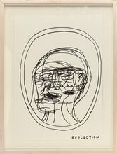 Load image into Gallery viewer, David Shrigley &#39;Untitled (Reflection)&#39; (Original)