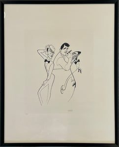 Al Hirschfeld 'The Summit'