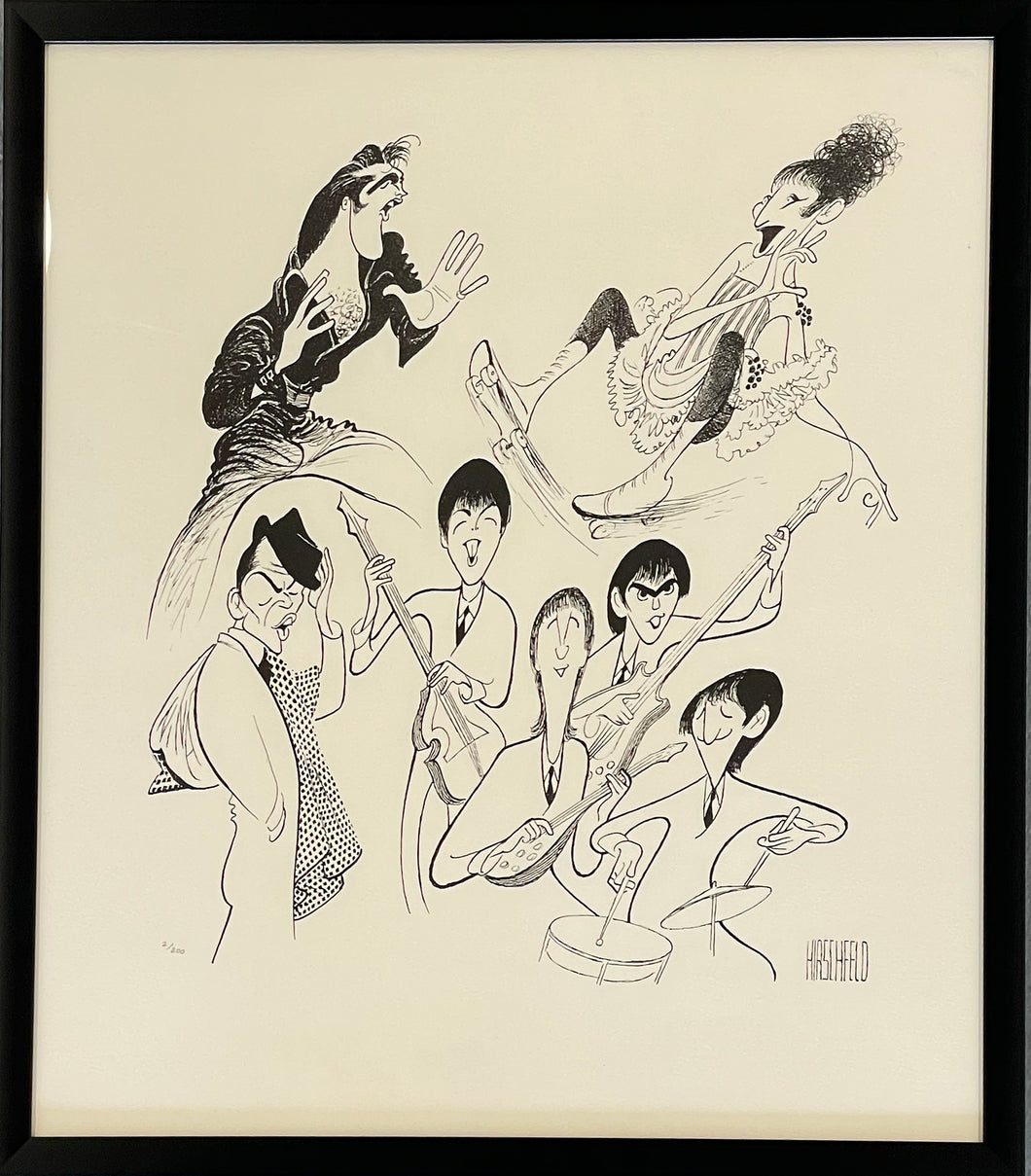 Al Hirschfeld 'Sensations'