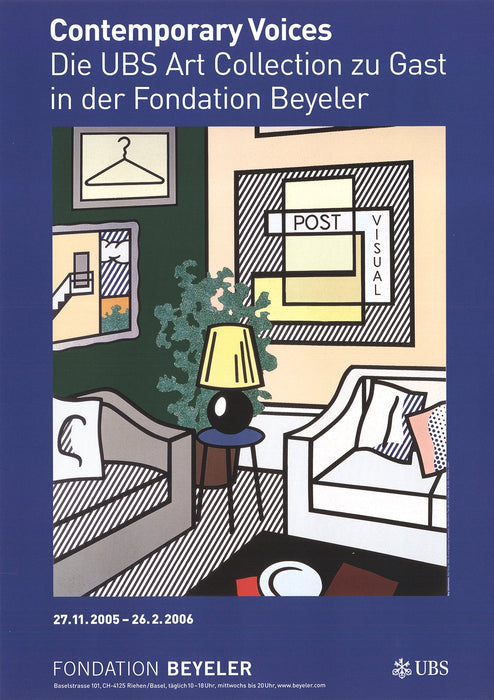Roy Lichtenstein 'Post Visual' 2004
