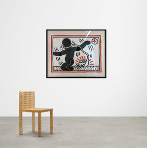 Keith Haring 'Untitled (Free South Africa): one plate, 1985'