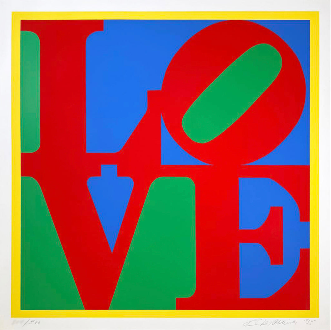 Robert Indiana 'Heliotherapy Love'