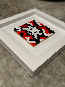 Invader 'Camo Space Tile' (Red)