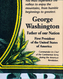 Steve Kaufman 'George Washington: Father of Our Nation'