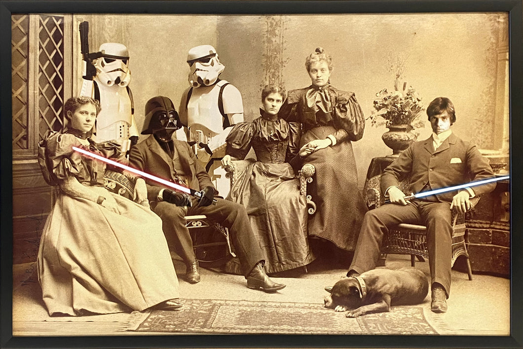 Mr. Brainwash 'Star Wars Reunion' Poster