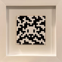 Load image into Gallery viewer, Invader &#39;Camo Space Tile&#39; (B/W)