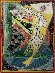 Frank Stella 'Jonah Historically Regarded, from Moby Dick Domes (A. 210)'