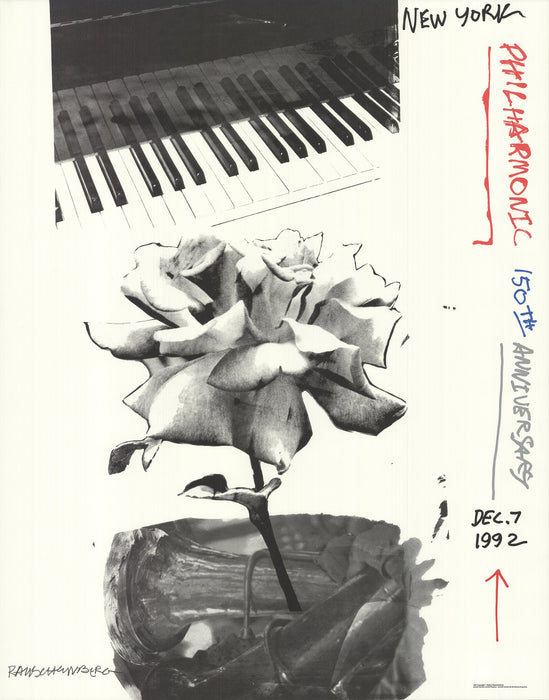 Robert Rauschenberg 'New York Philharmonic 150th Anniversary' 1992