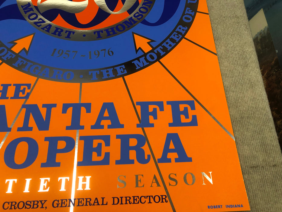 Robert Indiana 'The Santa Fe Opera' 1976