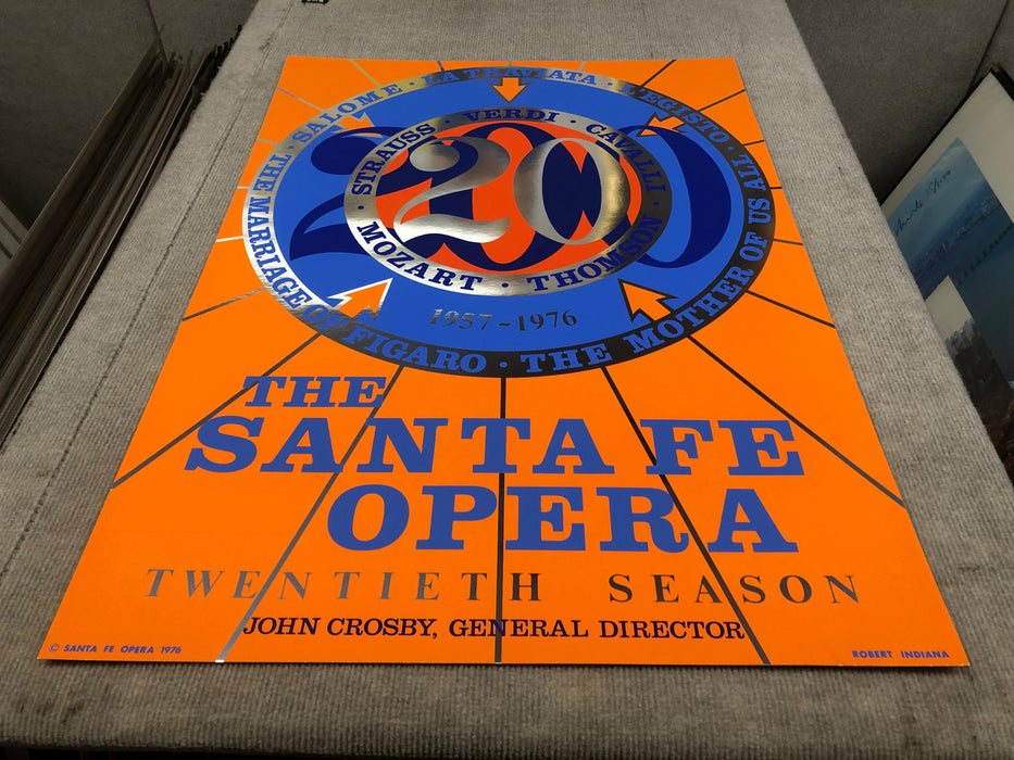 Robert Indiana 'The Santa Fe Opera' 1976