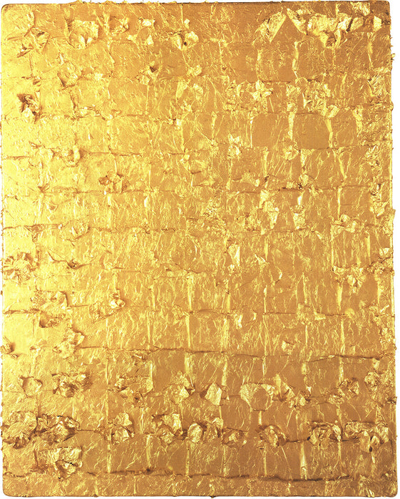 Yves Klein Gold Leaf on Panel, 1994