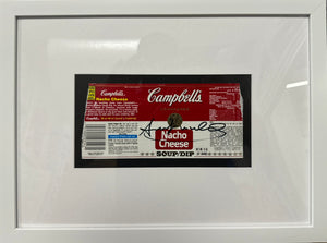 Campbells Soup Can Label Signed Andy Warhol (Ephemera)