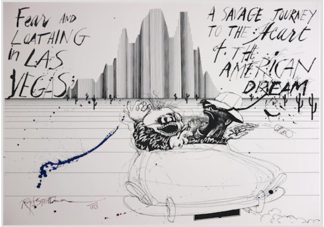 Ralph Steadman 'Savage Journey the American Dream Edition'