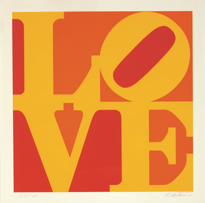 Robert Indiana 'Golden Love'