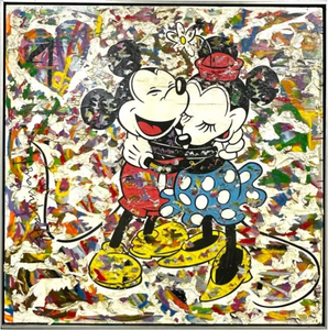 Mr. Brainwash 'Mickey & Minnie'