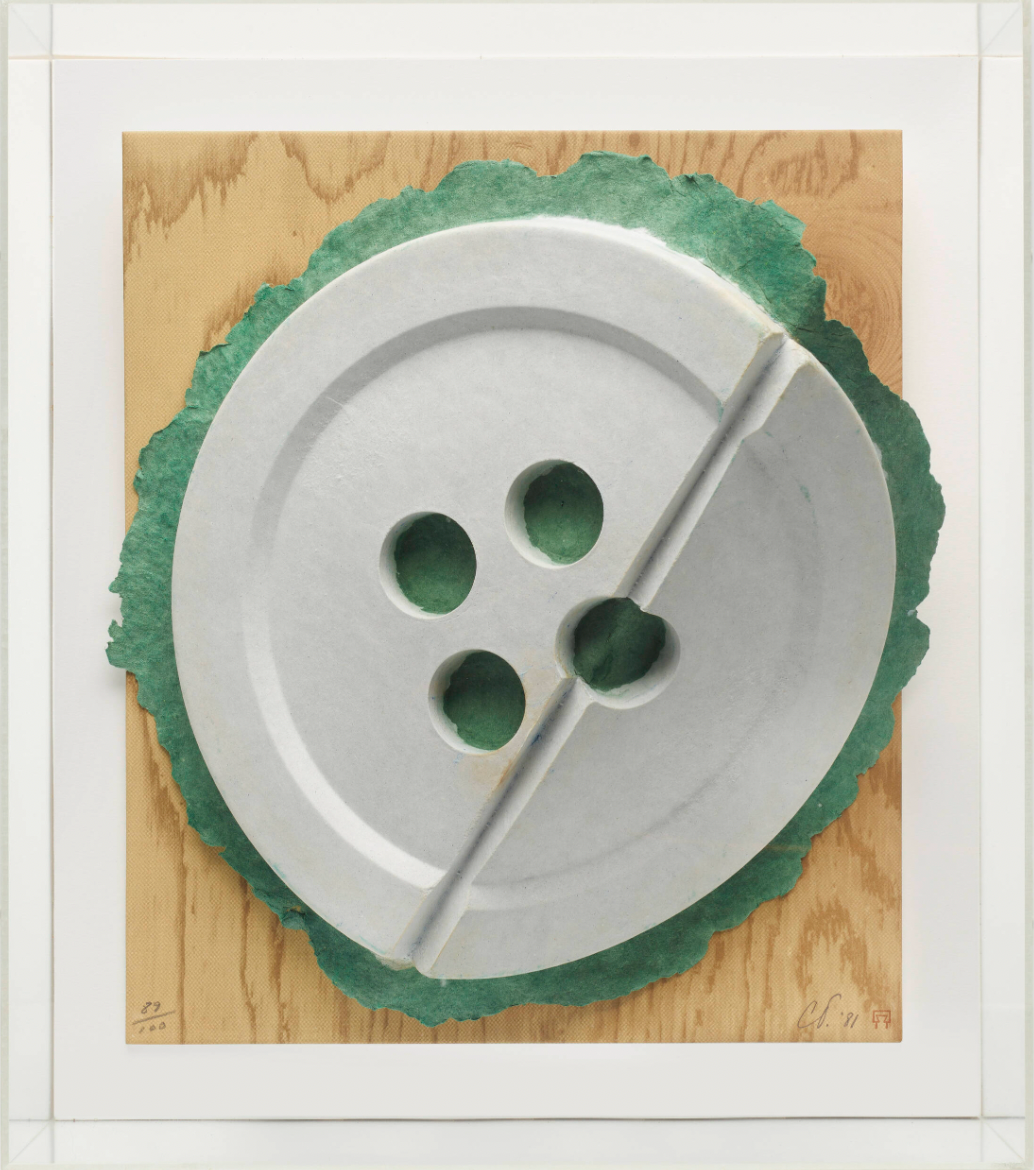 Claes Oldenburg 'Broken Button'