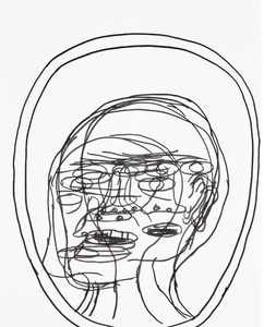 David Shrigley 'Untitled (Reflection)' (Original)