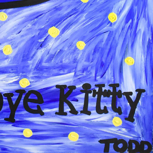 Todd Goldman 'Goodbye Kitty' (Original)