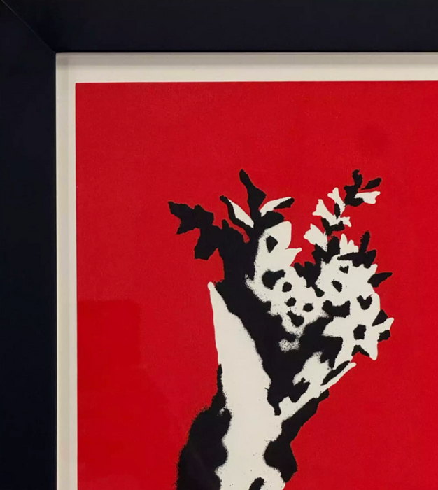 Banksy 'Love is in the air' (Unsigned)