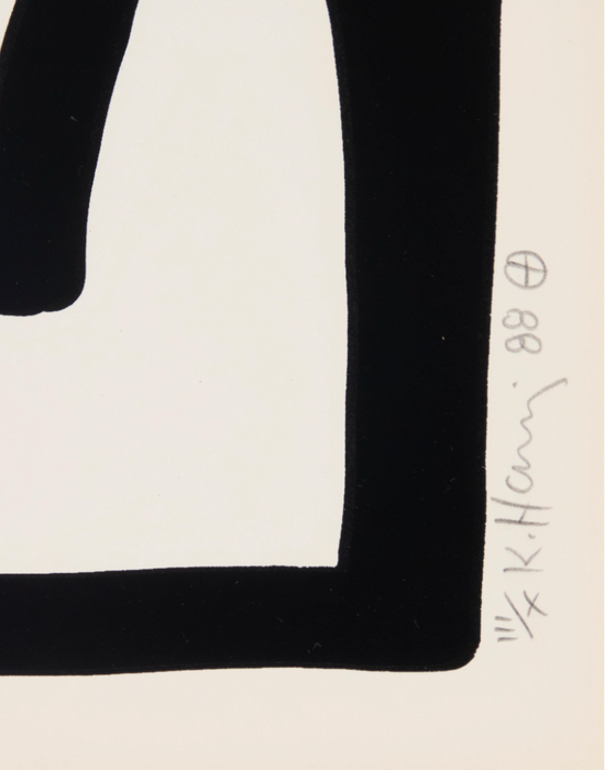 Keith Haring 'Growing' (Plate 2 - State II)