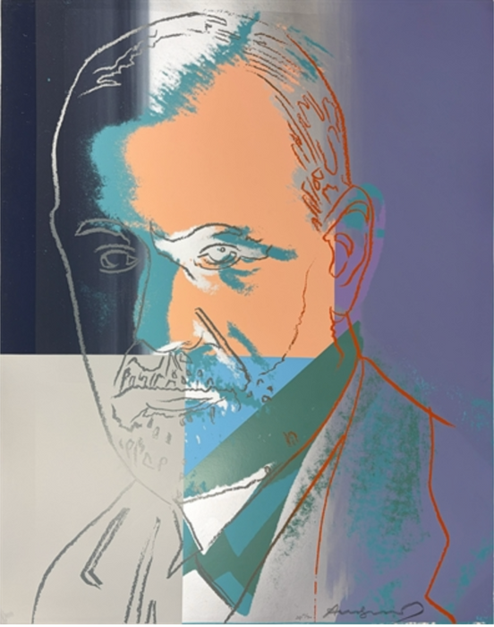 Andy Warhol 'Sigmund Freud'