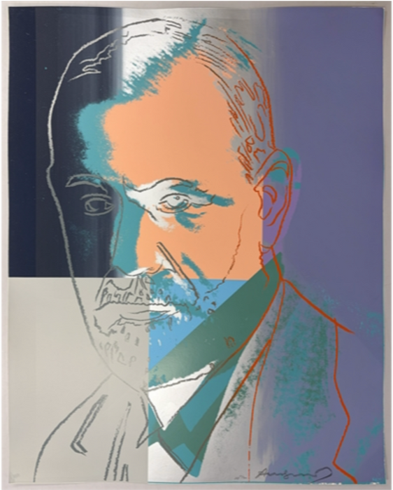 Andy Warhol 'Sigmund Freud'