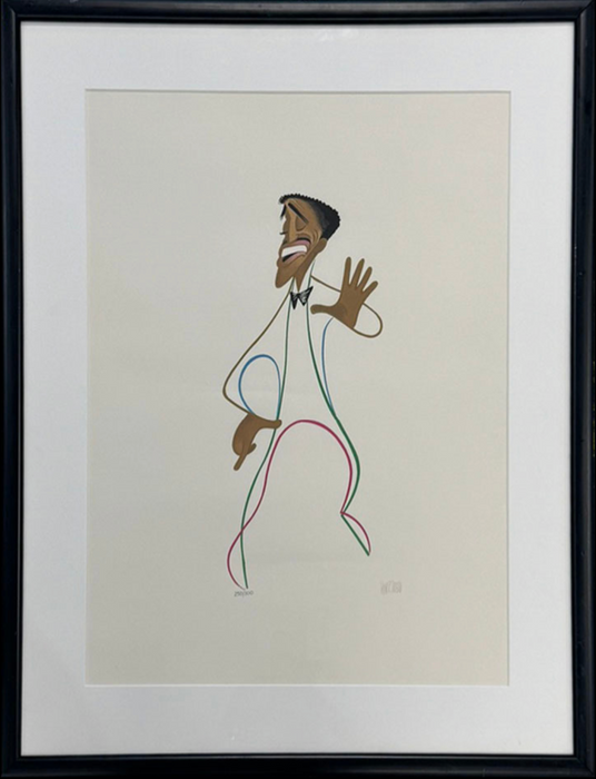 Al Hirschfeld 'Sammy Davis Jr., 2000'