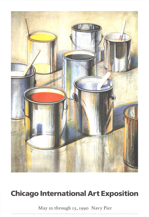 Wayne Thiebaud 'Paint Can'