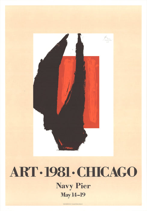 Robert Motherwell 'Art Chicago' 1981
