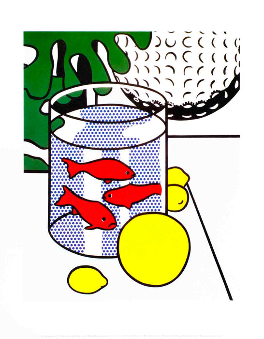 Roy Lichtenstein 'Still Life with Goldfish Bowl' 1993