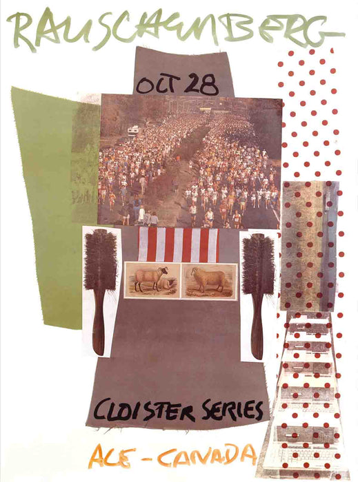 Robert Rauschenberg 'Marathon, Ace Gallery, Canada' 1981