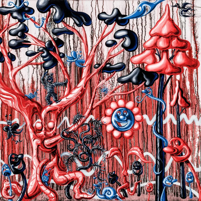 Kenny Scharf 'Furungle' (Red)