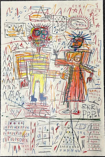 Jean-Michel Basquiat 'Untitled III (from The Figure portfolio)'