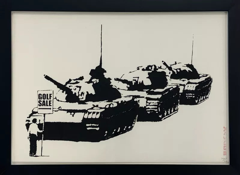 Banksy 'Golf Sale' (Unsigned)