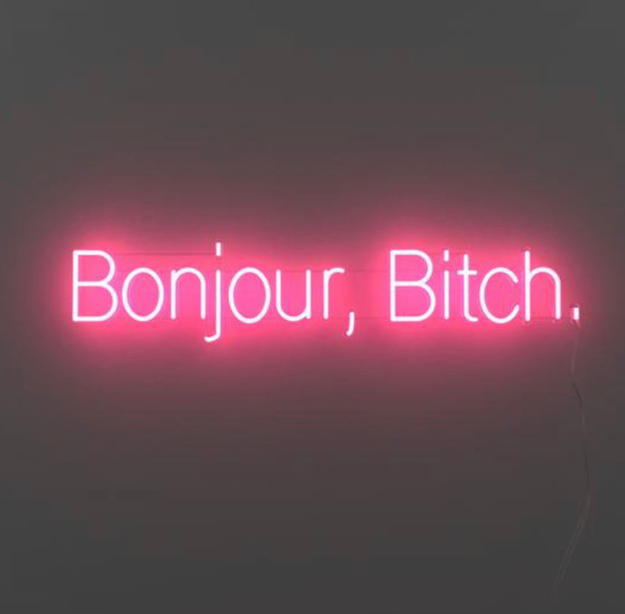 Sarah Bahbah ‘Bonjour, Bitch’