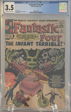 Load image into Gallery viewer, Fantastic Four #24 CGC 3.5