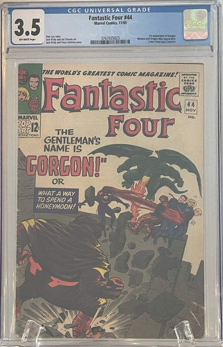 Fantastic Four #44 CGC 3.5