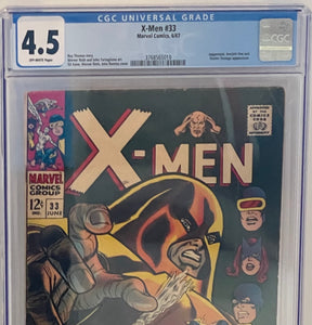 X-Men #33 4.5 CGC