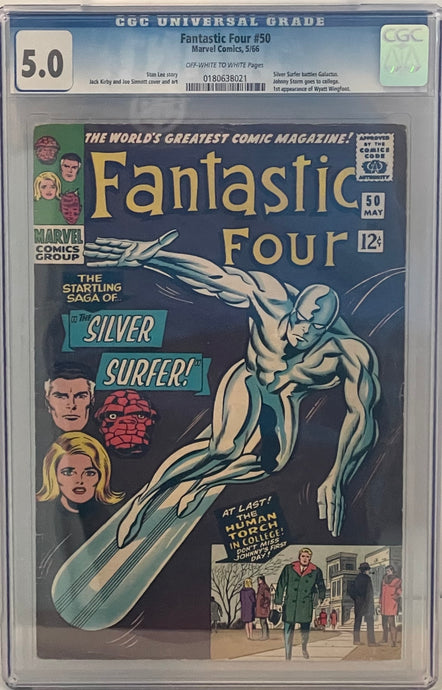 Fantastic Four #50 5.0 CGC