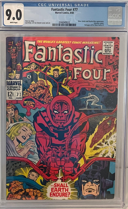 Fantastic Four #77 9.0 CGC