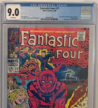 Load image into Gallery viewer, Fantastic Four #77 9.0 CGC