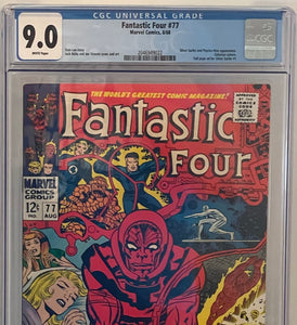 Fantastic Four #77 9.0 CGC