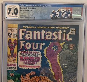 Fantastic Four #100 7.0 CGC