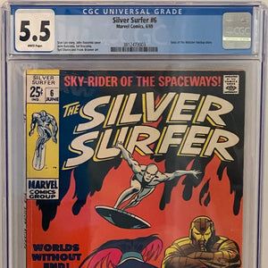 The Silver Surfer #6 5.5 CGC