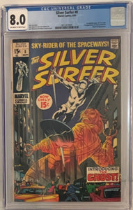 The Silver Surfer #8 8.0 CGC