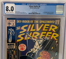 Load image into Gallery viewer, The Silver Surfer #8 8.0 CGC